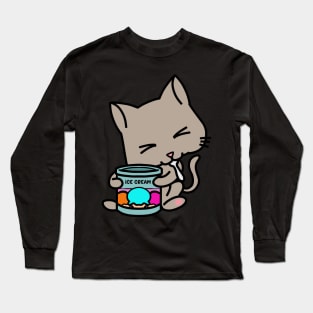 Sweet cat cats pet pussy Kitty  gift Long Sleeve T-Shirt